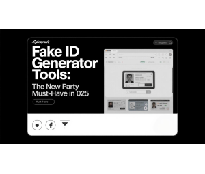 Fake ID Generator Tools: The New Party Must-Have in 2025
