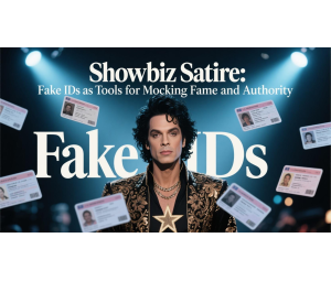 Showbiz Satire: Fake Ids As Tools For Mocking Fame And Authority Idpapa