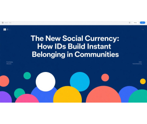 The New Social Currency: How IDs Build Instant Belonging in Communities