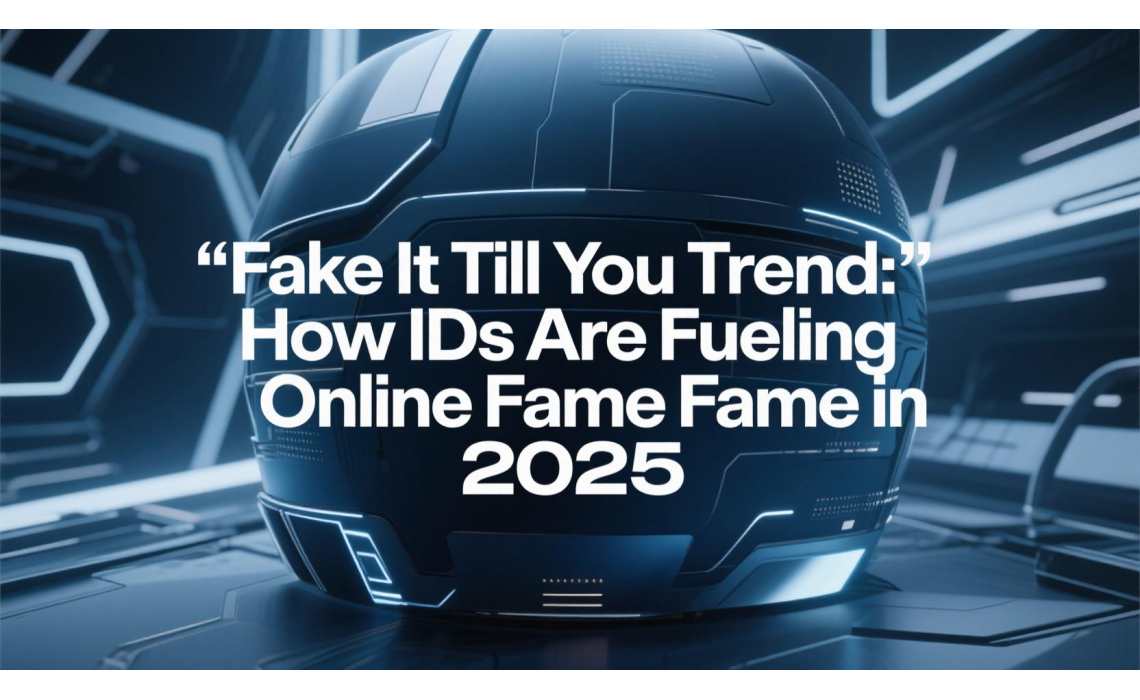 Fake It Till You Trend: How IDs Are Fueling Online Fame in 2025 Fake It Till You Trend: How IDs Are Fueling Online Fame in 2025