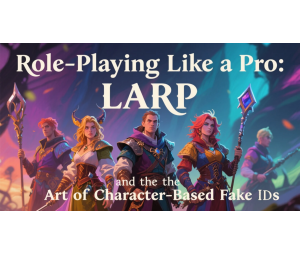 Role-Playing Like a Pro: LARP and the Art of Character-Based Fake IDs