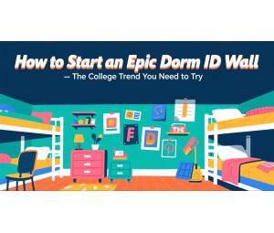 How to Start an Epic Dorm ID Wall – The College Trend You Need to Try
