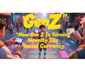 How Gen Z Is Turning Novelty IDs Into Social Currency