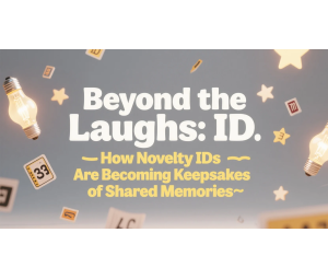 Beyond the Laughs: How Novelty IDs Are Becoming Keepsakes of Shared Memories