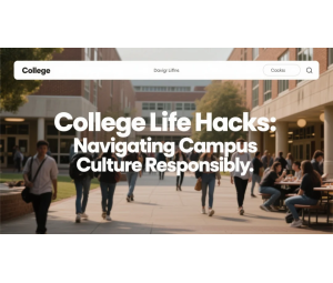 College Life Hacks: Navigating Campus Culture Responsibly