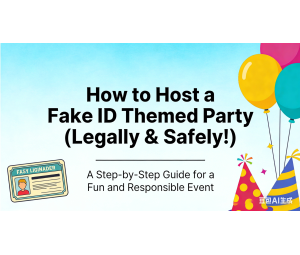 How to Host a “Fake ID” Themed Party (Legally & Safely!)