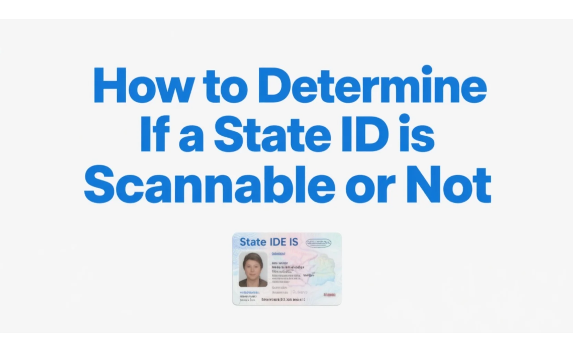 How to Determine If a State ID is Scannable or Not. How to Determine If a State ID is Scannable or Not.