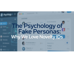 The Psychology of Fake Personas: Why We Love Novelty IDs