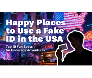 Happy Places to Use a Fake ID Card in the USA: Where Fun Meets Nightlife