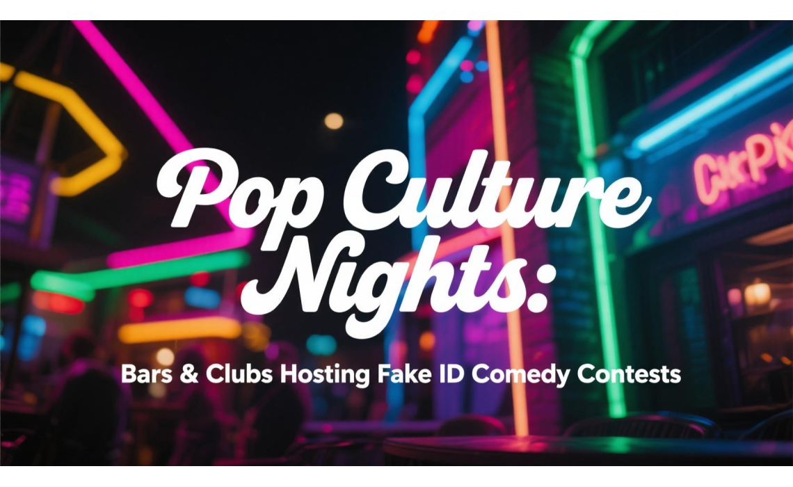 Pop Culture Nights: Bars & Clubs Hosting Fake ID Comedy Contests Pop Culture Nights: Bars & Clubs Hosting Fake ID Comedy Contests