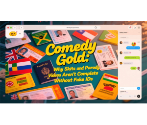 Comedy Gold: Why Skits and Parody Videos Aren’t Complete Without Fake IDs