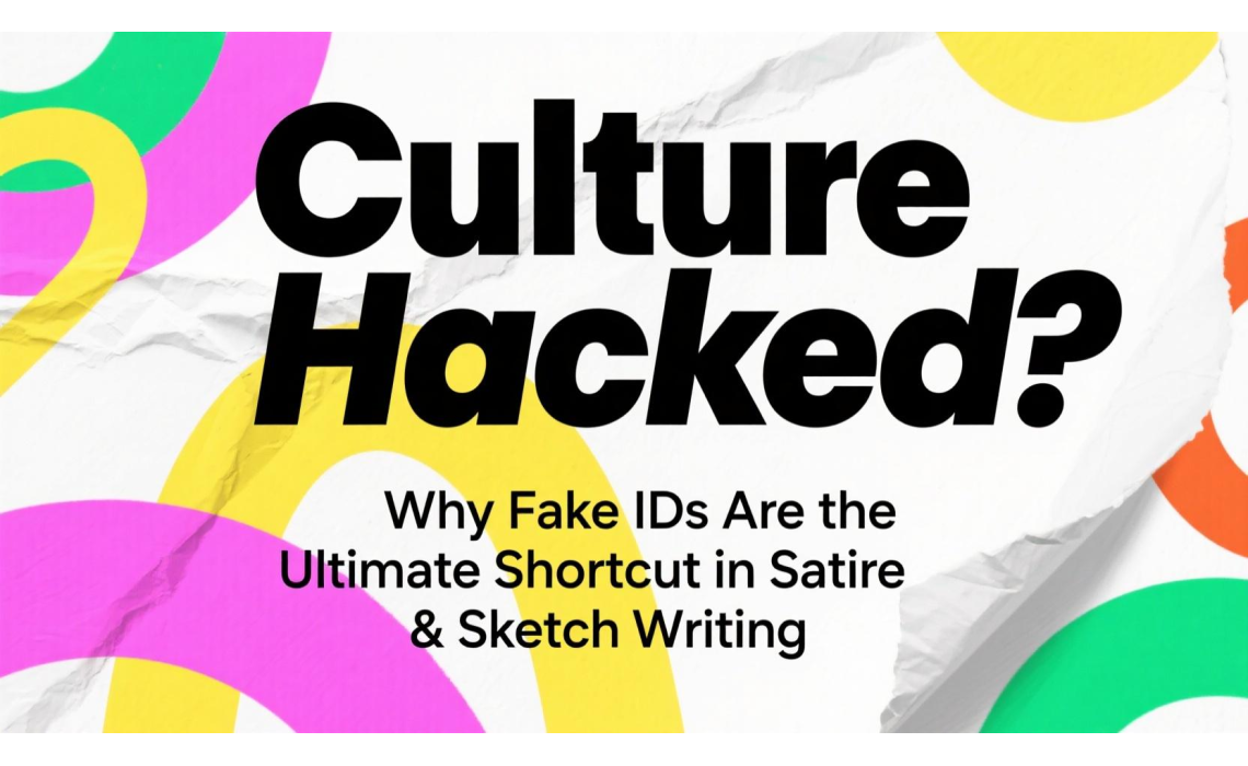 Culture Hacked: Why Fake IDs Are the Ultimate Shortcut in Satire & Sketch Writing Culture Hacked: Why Fake IDs Are the Ultimate Shortcut in Satire & Sketch Writing