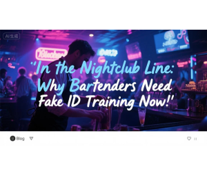 In the Nightclub Line: Why Bartenders Need Fake ID Training Now