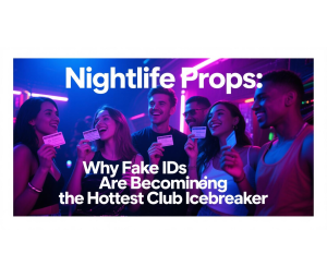 Nightlife Props: Why Fake IDs Are Becoming the Hottest Club Icebreaker