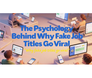 The Psychology Behind Why Fake Job Titles Go Viral