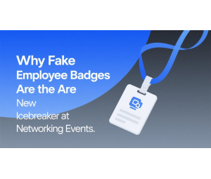 Why Fake Employee Badges Are the New Icebreaker at Networking Events