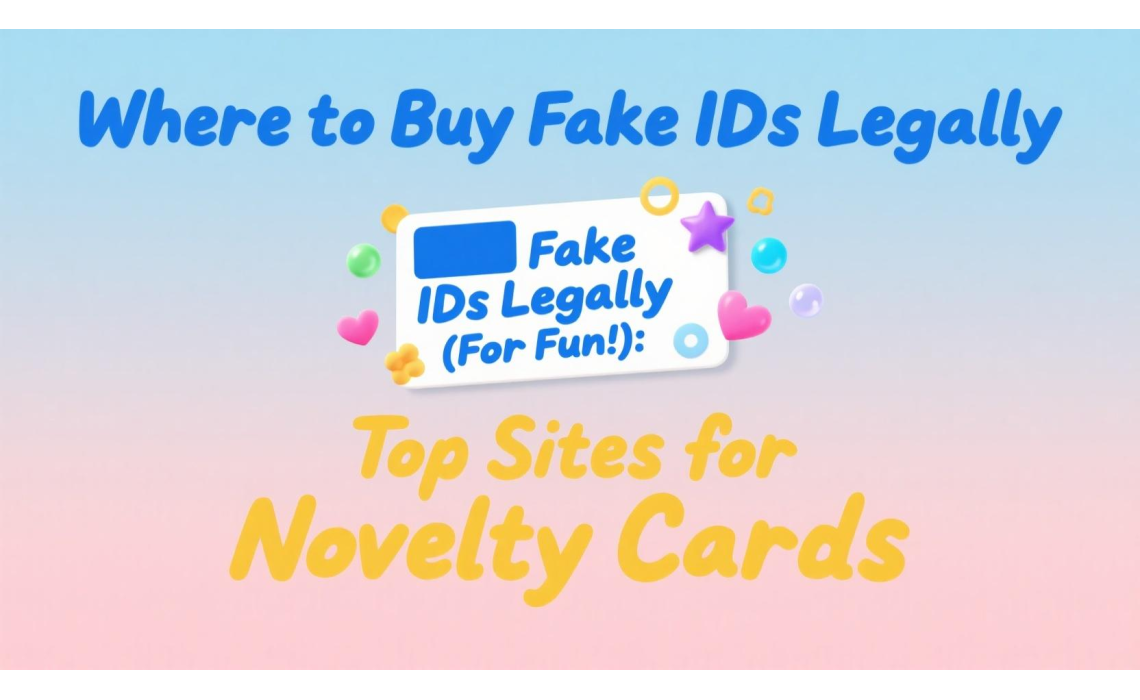 Where to Buy Fake IDs Legally (For Fun!): Top Sites for Novelty Cards Where to Buy Fake IDs Legally (For Fun!): Top Sites for Novelty Cards