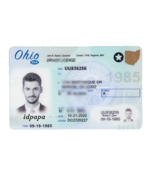 Ohio scannable ID