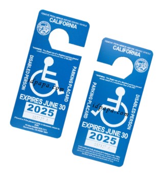 California Disabled Parking Permit