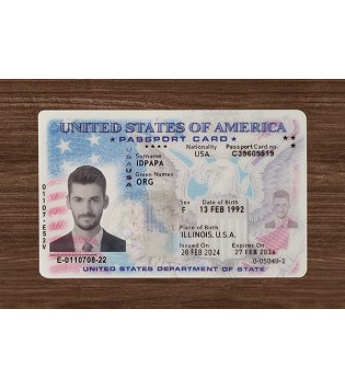 Fake America Passport Card