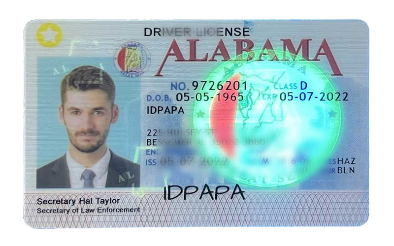 Alabama scannable-id 