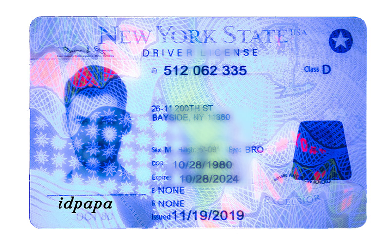 New york state-scannable id New york state-scannable id
