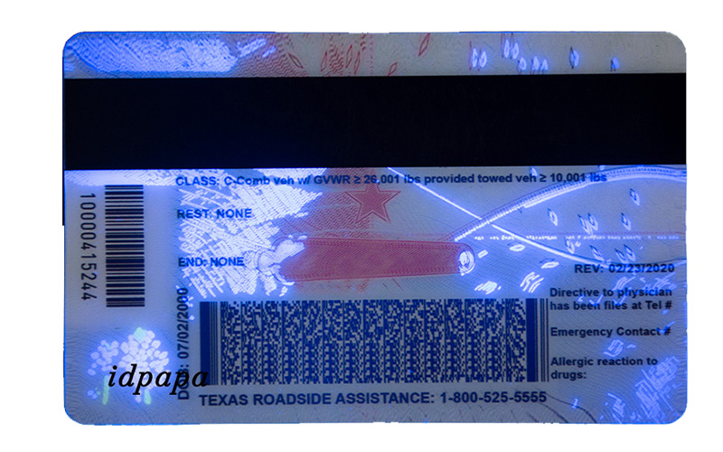 Texas-scannable IDs Texas-scannable IDs