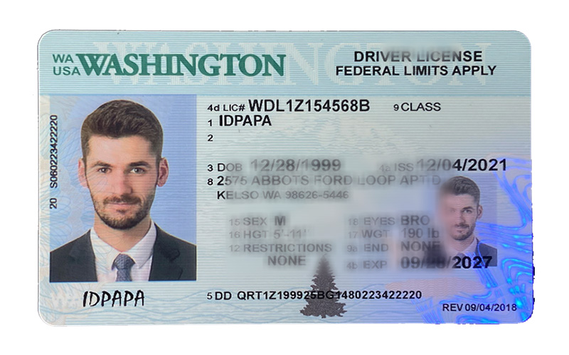 Washington fake-id
