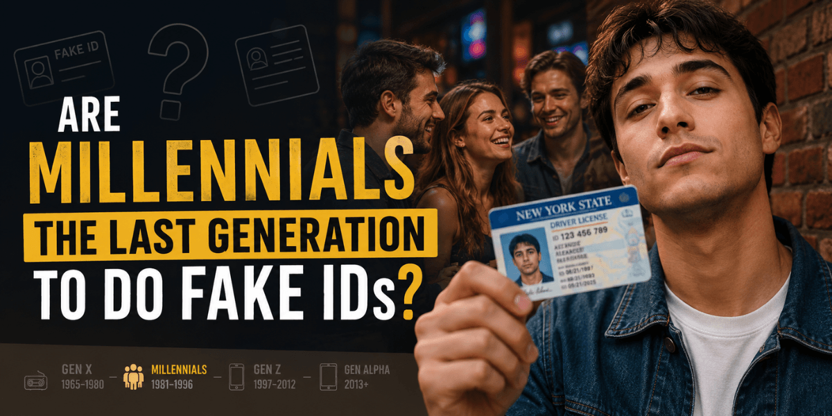 Are Millennials the Last Generation to Do Fake IDs